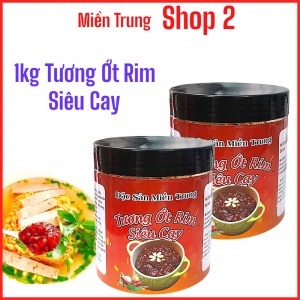 2 HỦ TƯƠNG ỚT RIM SIÊU CAY ( 500G/ 1 HỦ )